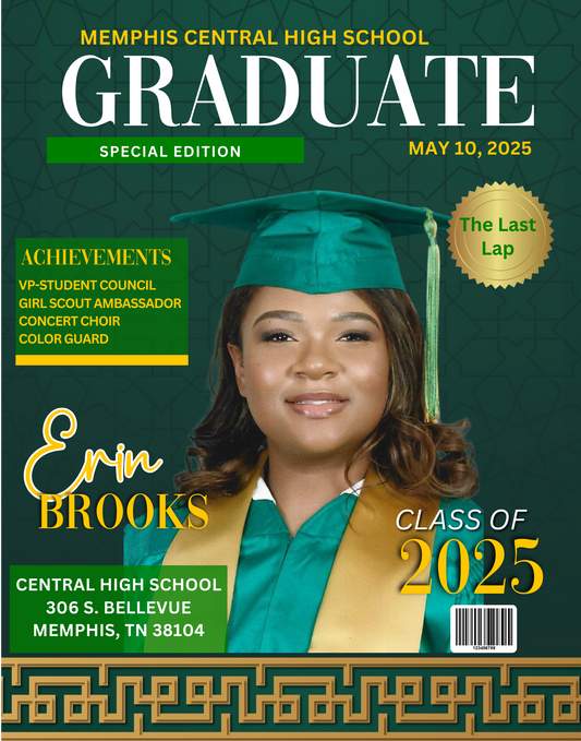 Graduation Magazine Invitataions