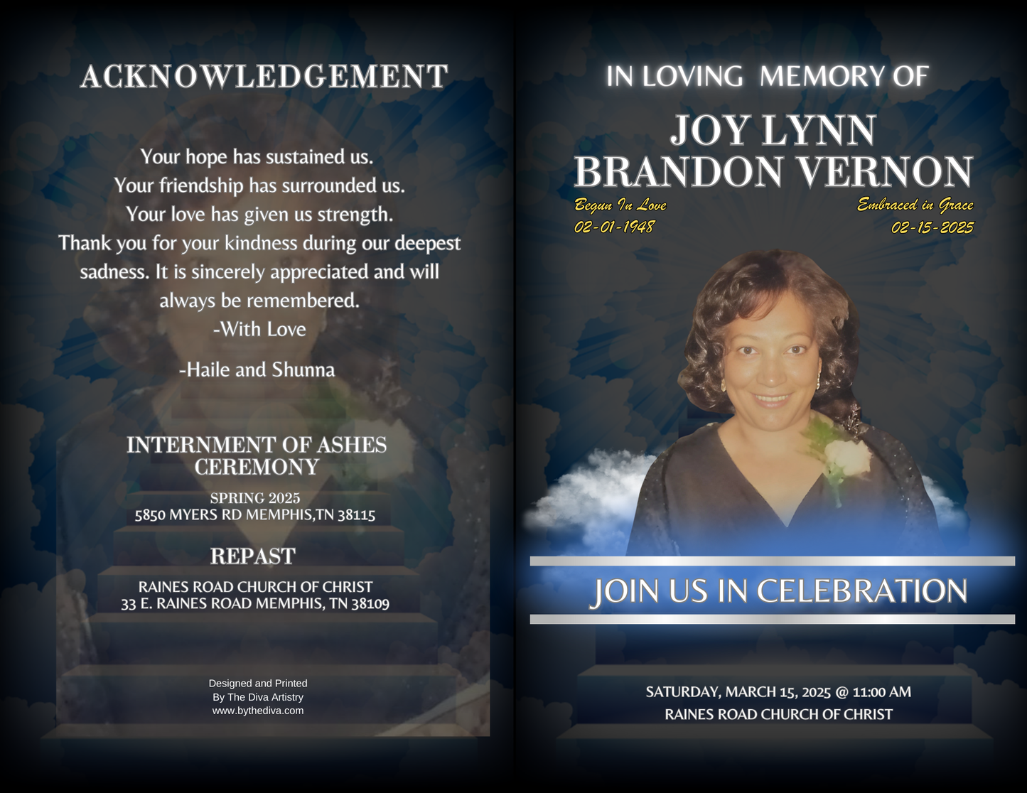 Celebration Of Life Packages
