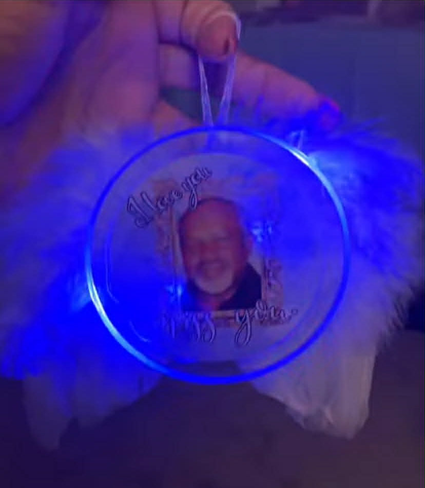 Memorial Light Up Ornament